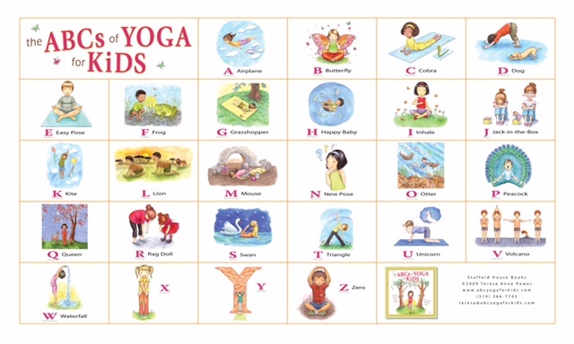 Free Printable Yoga Flash Cards For Kids - YogaWalls