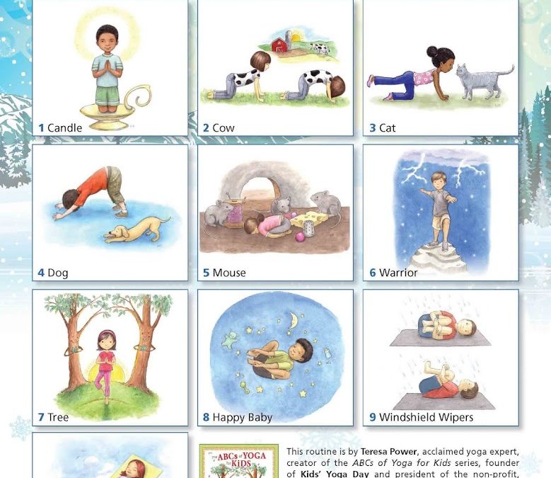 Winter Yoga for Kids - The ABCs of Yoga for Kids