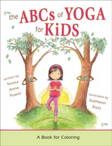 Book Cover: The ABCs of Yoga for Kids: A Book for Coloring