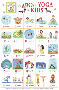 Book Cover: The ABCs of Yoga for Kids 20"x 30" Poster