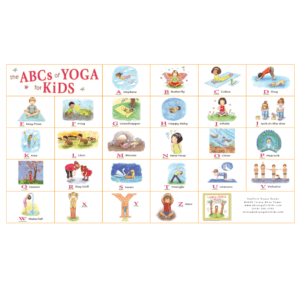 Book Cover: The ABCs of Yoga for Kids Vinyl Banner