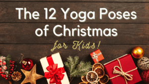 Book Cover: The 12 Yoga Poses of Christmas Song
