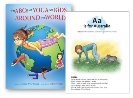 The ABCs of Yoga for Kids Around the World Book Cover 