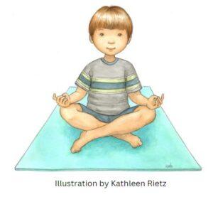 Easy Pose - Kids' Yoga Pose