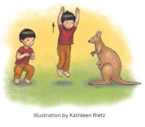 Kangaroo Pose - Kids' Yoga Pose