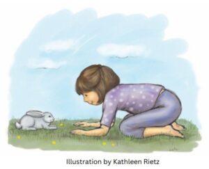 Hare Kids' Yoga Pose