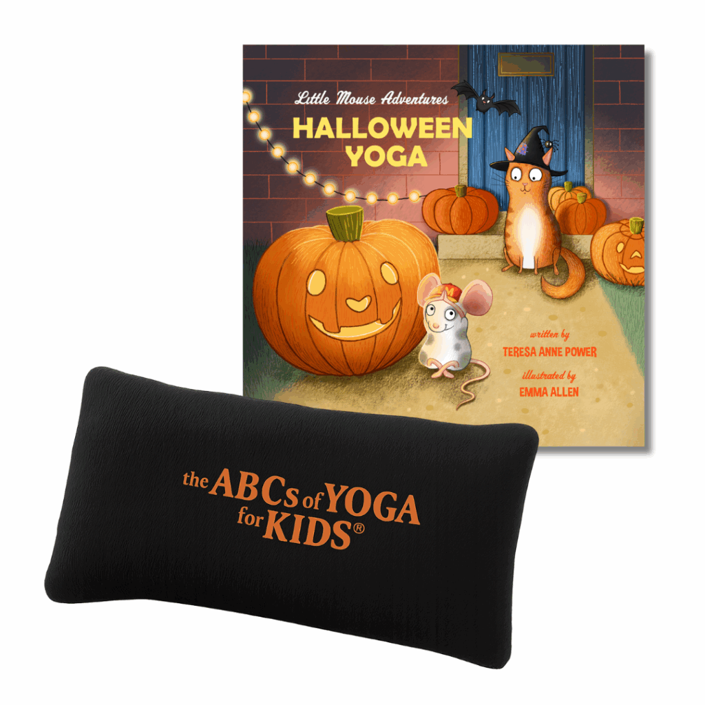 Halloween Yoga gift set for kids